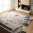 Lavin Rugs T9009 Ayda 5'3" x 7'6" Painterly Rug, Silver/Black/Grey