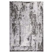 Lavin Rugs T9010 Ayda 7'10"x10'10" Painterly Rug, Grey/Black/Grey - T9010-0811