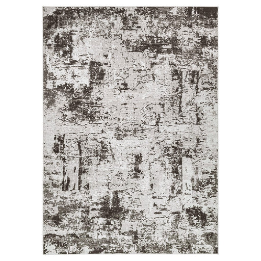 Lavin Rugs T9011 Ayda 9'10"x13'2" Painterly Rug, Grey/Black/Grey - T9011-1013