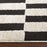 Lavin Rugs T9017 Optika 9'10" x 13'2" Geo Rug, Cream Black/White