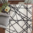 Lavin Rugs T9018 Optika 7'10" x 10'10" Linear Geo Rug, Black/White