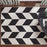 Lavin Rugs T9023 Optika 2' x 3' Chevron Rug, Cream Black/White
