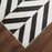 Lavin Rugs T9024 Optika 9'10" x 13'2" Chevron Rug, Black/White