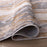 Lavin Rugs T9025 Terra 5'3" x 7'6" Painterly Rug, Cream Gold/Earth