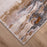 Lavin Rugs T9025 Terra 6'7" x 9'6" Painterly Rug, Cream Gold/Earth