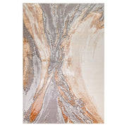 Lavin Rugs T9029 Terra 9'10" x 13'2" Marbled Rug, Cream Gold/Earth - T9029-1013