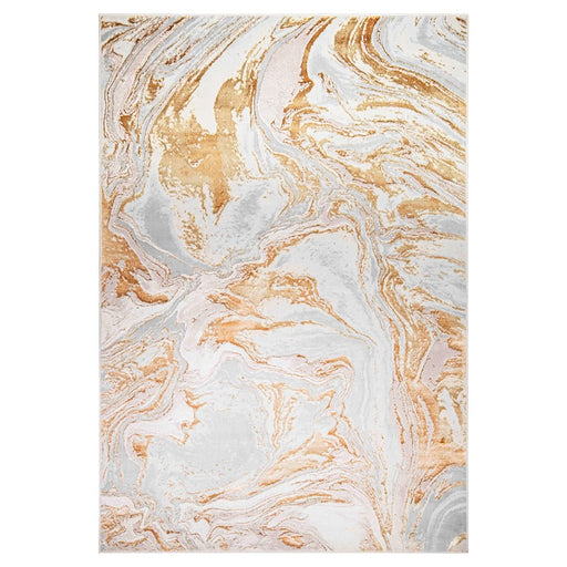 Lavin Rugs T9034 Terra 2' x 3' Marbled Rug, Cream Gold/Earth Tones - T9034-0203