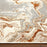 Lavin Rugs T9034 Terra 2' x 3' Marbled Rug, Cream Gold/Earth Tones
