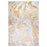 Lavin Rugs T9034 Terra 7'10" x 10'10" Marbled Rug, Cream Gold/Earth - T9034-0811