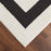 Lavin Rugs T9035 Optika 9'10" x 13'2" Geo Rug, Cream Black/White