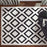 Lavin Rugs T9036 Optika 7'10" x 10'10" Geo Rug, Cream Black/White