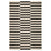 Lavin Rugs T9039 Optika 6'7" x 9'6" Geo Rug, Cream Black/White - T9039-0609