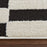 Lavin Rugs T9039 Optika 7'10" x 10'10" Geo Rug, Cream Black/White