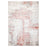 Lavin Rugs U5001 Betsi 6'7" x 9'6" Painterly Rug, Grey Pink/Pink - U5001-0609
