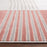 Lavin Rugs U5002 Betsi 5'3" x 7'6" Geo Rug, Cream Grey Pink/Pink