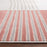 Lavin Rugs U5002 Betsi 7'10" x 10'10" Geo Rug, Cream Grey Pink/Pink