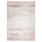 Lavin Rugs U5003 Betsi 2' x 3' Geometric Rug, Cream Grey Pink/Pink - U5003-0203