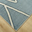 Lavin Rugs U5005 Betsi 7'10" x 10'10" Geo Rug, L.Blue/L.Blue/Blue