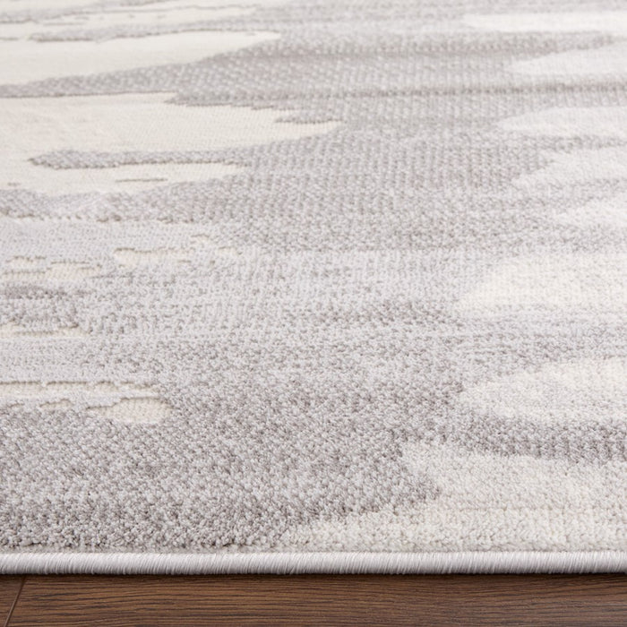 Lavin Rugs U5007 Betsi 6'7" x 9'6" Painterly Rug, Grey Pink/Pink