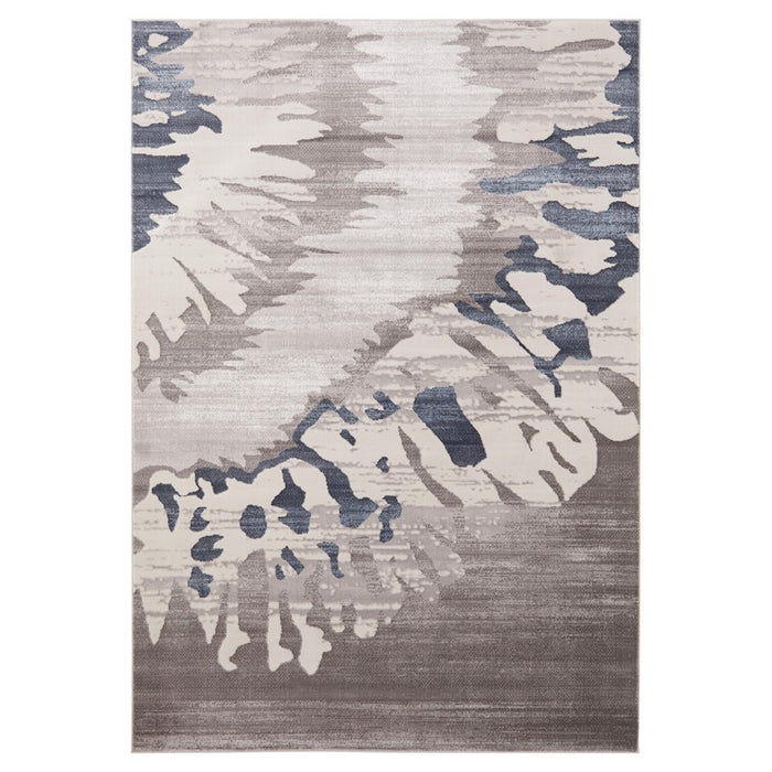 Lavin Rugs U5008 Betsi 9'10"x13'2" Painterly Rug, Grey L.Blue/Blue - U5008-1013