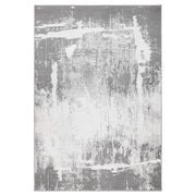Lavin Rugs U5013 Jasmine 2' x 3' Painterly Rug, Grey Black/Grey - U5013-0203