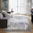 Lavin Rugs U5013 Jasmine 2' x 3' Painterly Rug, Grey Black/Grey