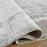 Lavin Rugs U5013 Jasmine 2' x 3' Painterly Rug, Grey Black/Grey