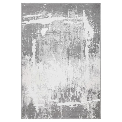 Lavin Rugs U5013 Jasmine 7'10"x10'10" Painterly Rug, Black/Grey - U5013-0811