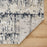 Lavin Rugs U5016 Jasmine 6'7" x 9'6" Painterly Rug, Grey Black/Grey