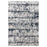 Lavin Rugs U5016 Jasmine 7'10"x10'10" Painterly Rug, Black/Grey - U5016-0811