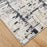 Lavin Rugs U5016 Jasmine 7'10"x10'10" Painterly Rug, Black/Grey