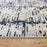 Lavin Rugs U5016 Jasmine 9'10"x13'2" Painterly Rug, Grey Black/Grey