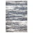 Lavin Rugs U5017 Jasmine 6'7" x 9'6" Painterly Rug, Grey Black/Grey - U5017-0609