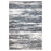 Lavin Rugs U5017 Jasmine 9'10"x13'2" Painterly Rug, Grey Black/Grey - U5017-1013