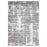 Lavin Rugs U5018 Jasmine 2' x 3' Painterly Rug, Grey Black/Grey - U5018-0203