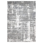 Lavin Rugs U5018 Jasmine 5'3" x 7'6" Painterly Rug, Grey Black/Grey - U5018-0507