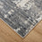 Lavin Rugs U5018 Jasmine 7'10"x10'10" Painterly Rug, Black/Grey