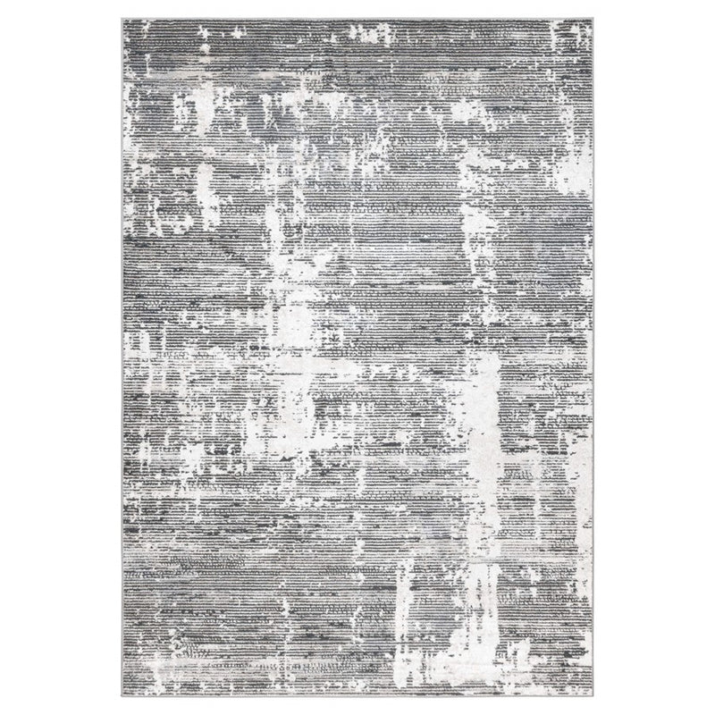 Lavin Rugs U5018 Jasmine 9'10"x13'2" Painterly Rug, Grey Black/Grey - U5018-1013