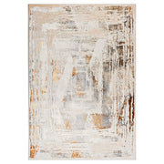 Lavin Rugs U5019 Melet 2' x 3' Geo Rug, Gold Grey/Mineral - U5019-0203