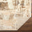 Lavin Rugs U5019 Melet 6'7" x 9'6" Geo Rug, Gold Grey/Mineral
