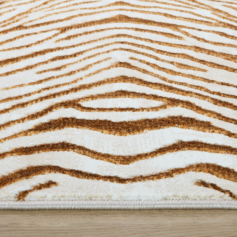 Lavin Rugs U5023 Melet 2' x 3' Marbled Rug, Gold Grey/Gold