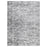Lavin Rugs U5029 Samira 5'3" x 7'6" Mono Rug, Silver/Blue - U5029-0507