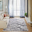 Lavin Rugs U5031 Samira 2' x 3' Marbled Rug, Grey Silver/Blue
