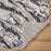 Lavin Rugs U5031 Samira 2' x 3' Marbled Rug, Grey Silver/Blue