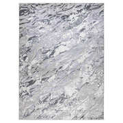 Lavin Rugs U5031 Samira 9'10" x 13'2" Marbled Rug, Grey Silver/Blue - U5031-1013