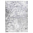 Lavin Rugs U5032 Samira 7'10" x 10'10" Marble Rug, Silver/Blue - U5032-0811