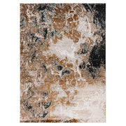 Lavin Rugs U6005 Artema 2' x 3' Marbled Rug, Gold Taupe/Gold - U6005-0203