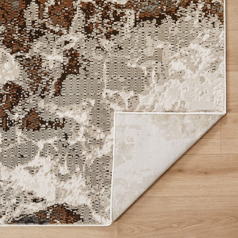Lavin Rugs U6005 Artema 2' x 3' Marbled Rug, Gold Taupe/Gold