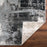 Lavin Rugs U6008 Artema 9'10" x 13'2" Painterly Rug, Silver/Grey