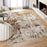 Lavin Rugs U6010 Artema 5'3" x 7'6" Painterly Rug, Gold Taupe/Gold